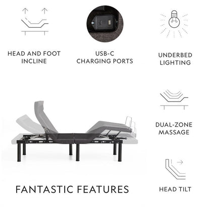 S655 Adjustable Bed Base